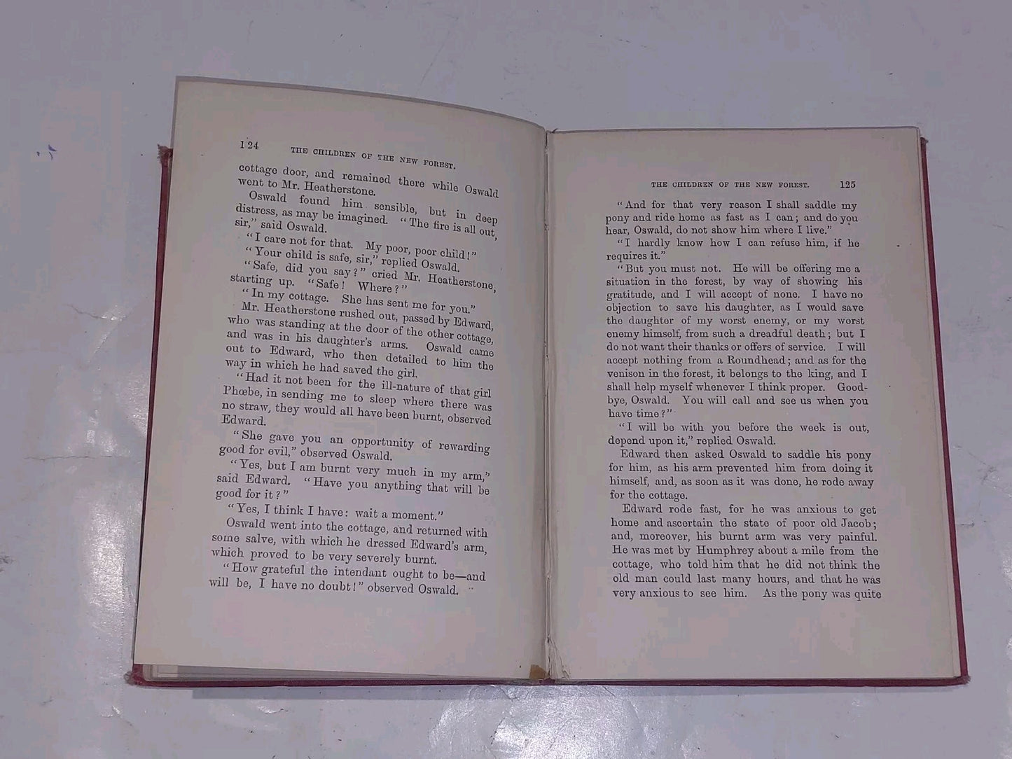 The Children Of The New Forest By Captain Marryat, John Heywood, No Date6