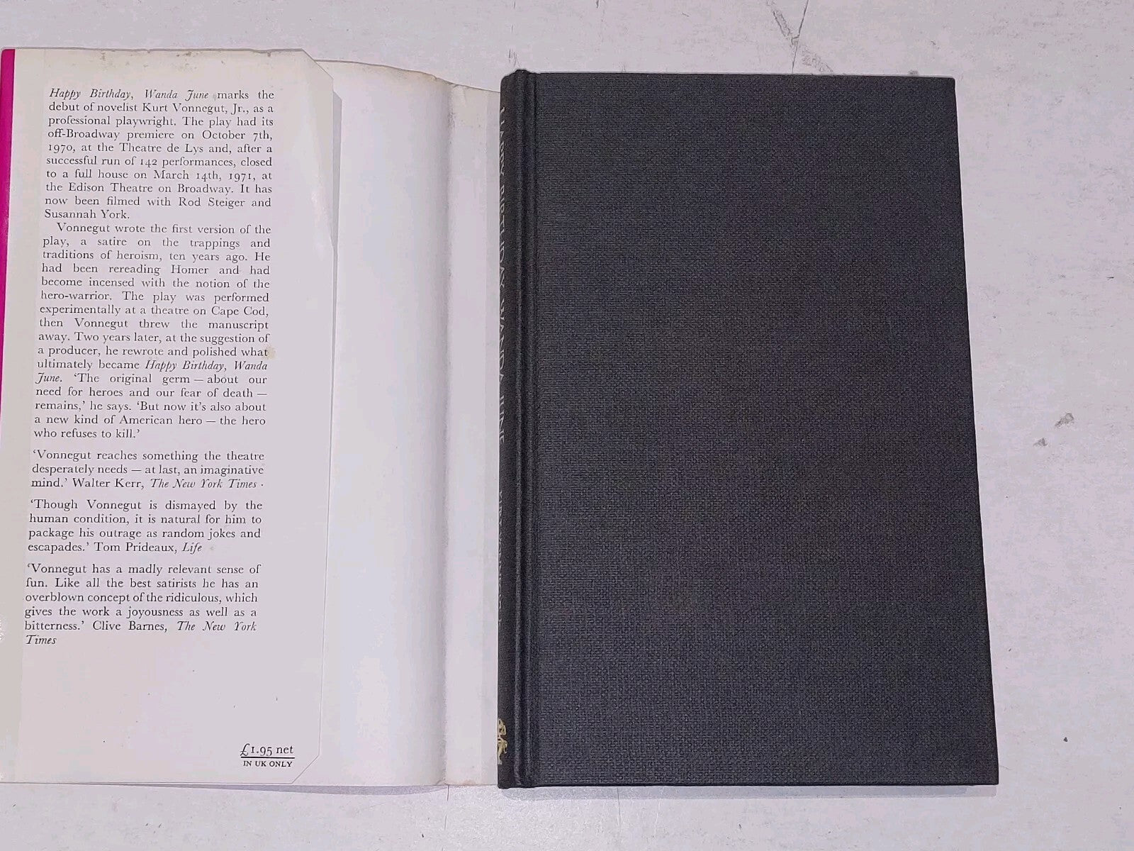 Happy Birthday, Wanda June By Kurt Vonnegut Jr (1973) 1st Uk Edition Hb Book4