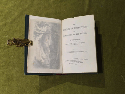 Science of Foxhunting & the Management of the Kennel - Scrutator, Routledge 18685