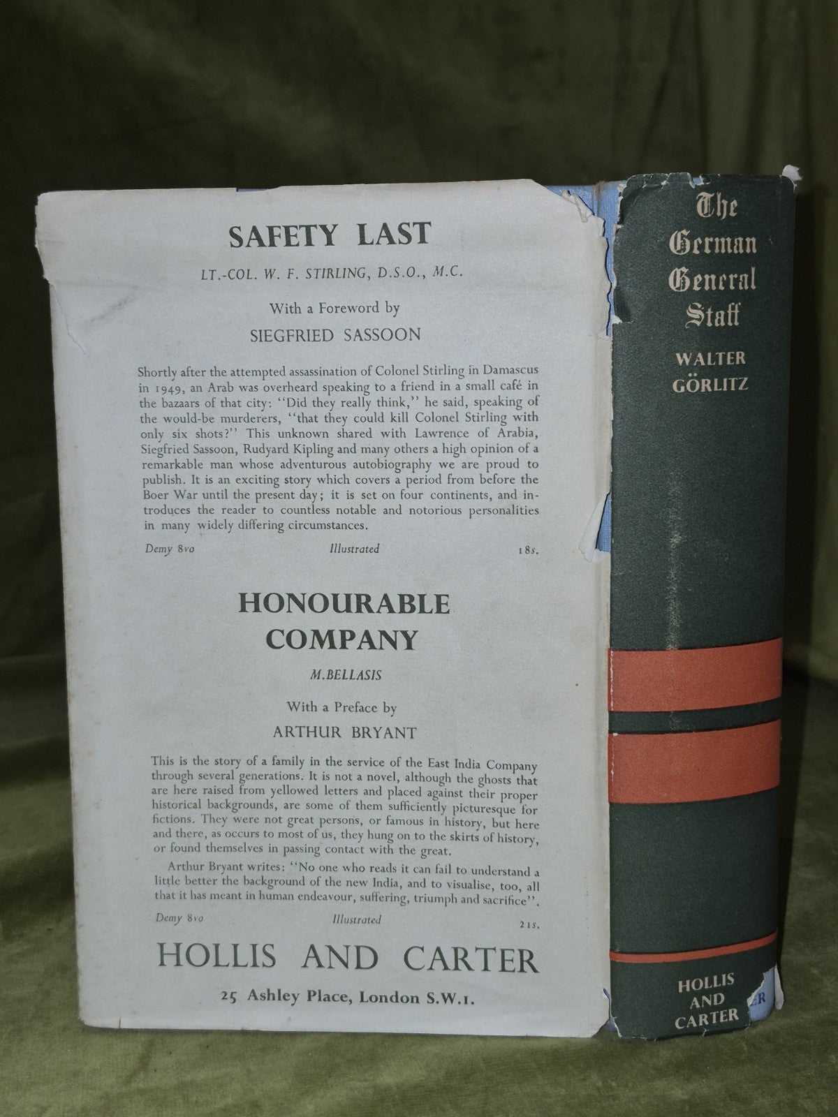 WALTER GORITZ The German General Staff - 1st ed 1953 DJ1