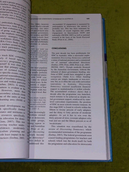 SAGE Handbook of Education for Citizenship and Democracy [SAGE] 2008 Hb Book5