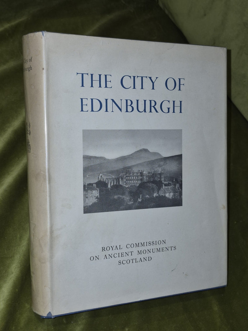 ROYAL COMMISSION ANCIENT HISTORICAL MONUMENTS City Of Edinburgh 1951 Dustjacket 0