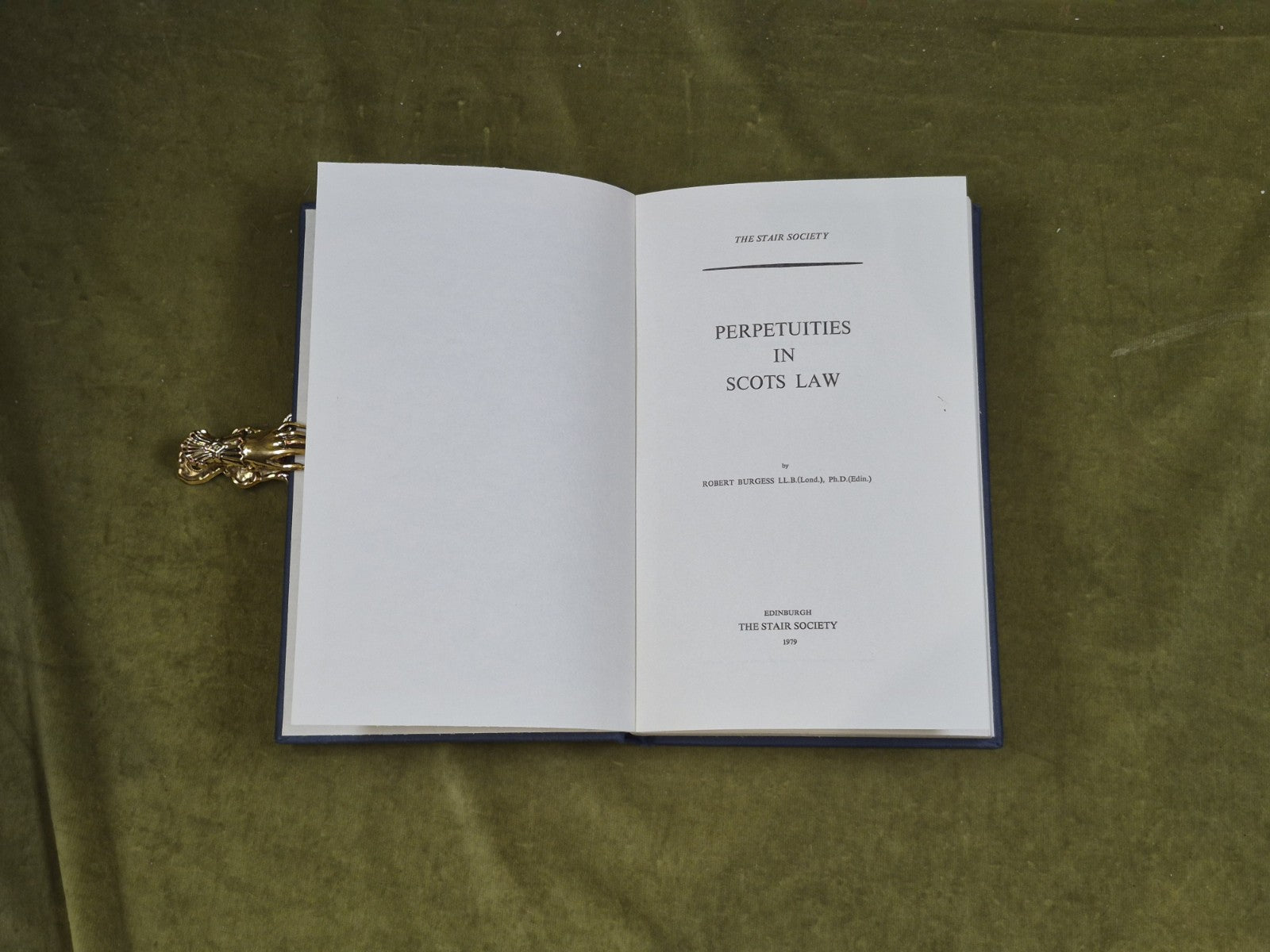 Perpetuities In Scots Law By Robert Burgess 1979 The Stair Society3