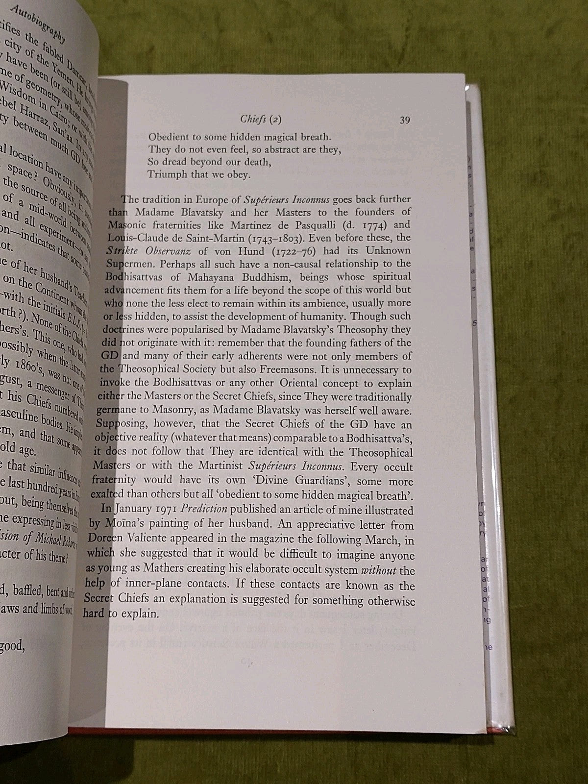 Sword of Wisdom MacGregor Mathers & The Golden Dawn Neville Spearman 1975 1st Ed8