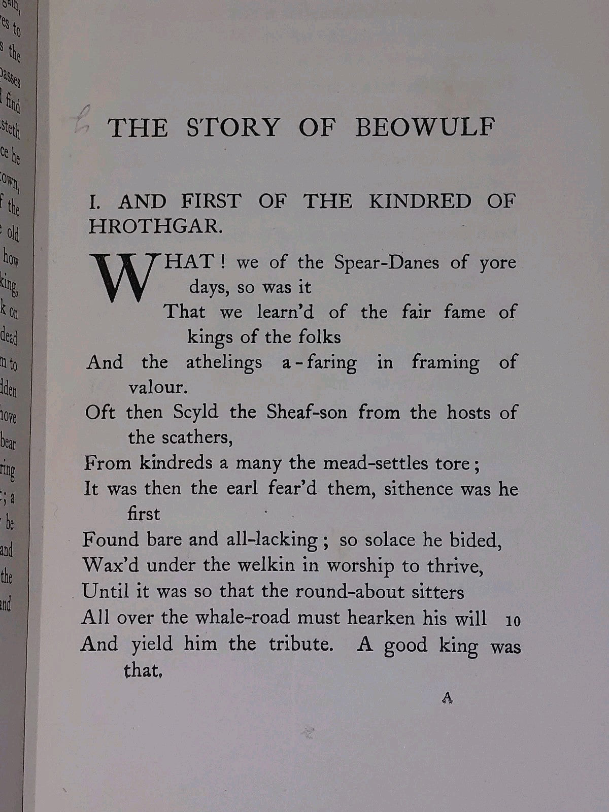 The Tale of Beowulf Sometimes King (1904) William Morris A J Wyatt5