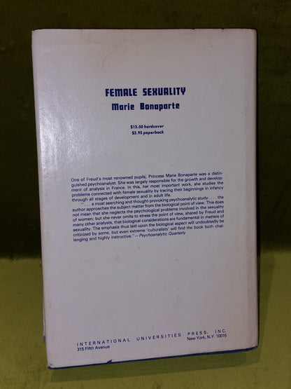 Female Psychology : Contemporary Psychoanalytic Views by Harold P. Blum 1977 Hb2