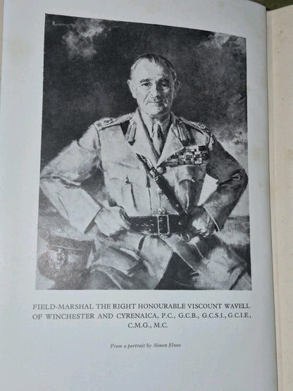 Lord Wavell 1883-1941: A Military Biography by R. Collins (Hardcover, 1948)6