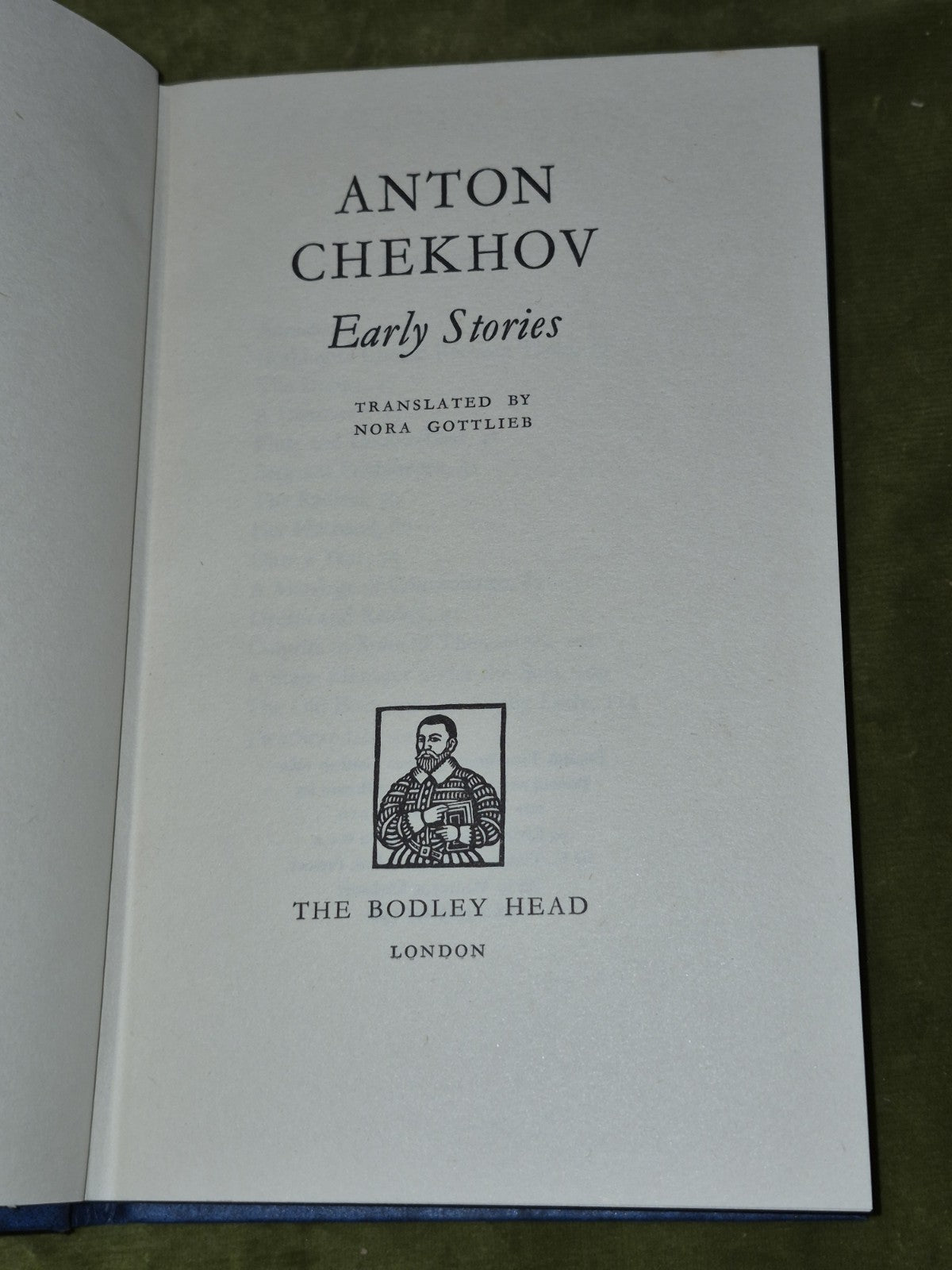 Early Stories Chekhov Anton Hardback The Bodley Head 1960 Literary Fiction5