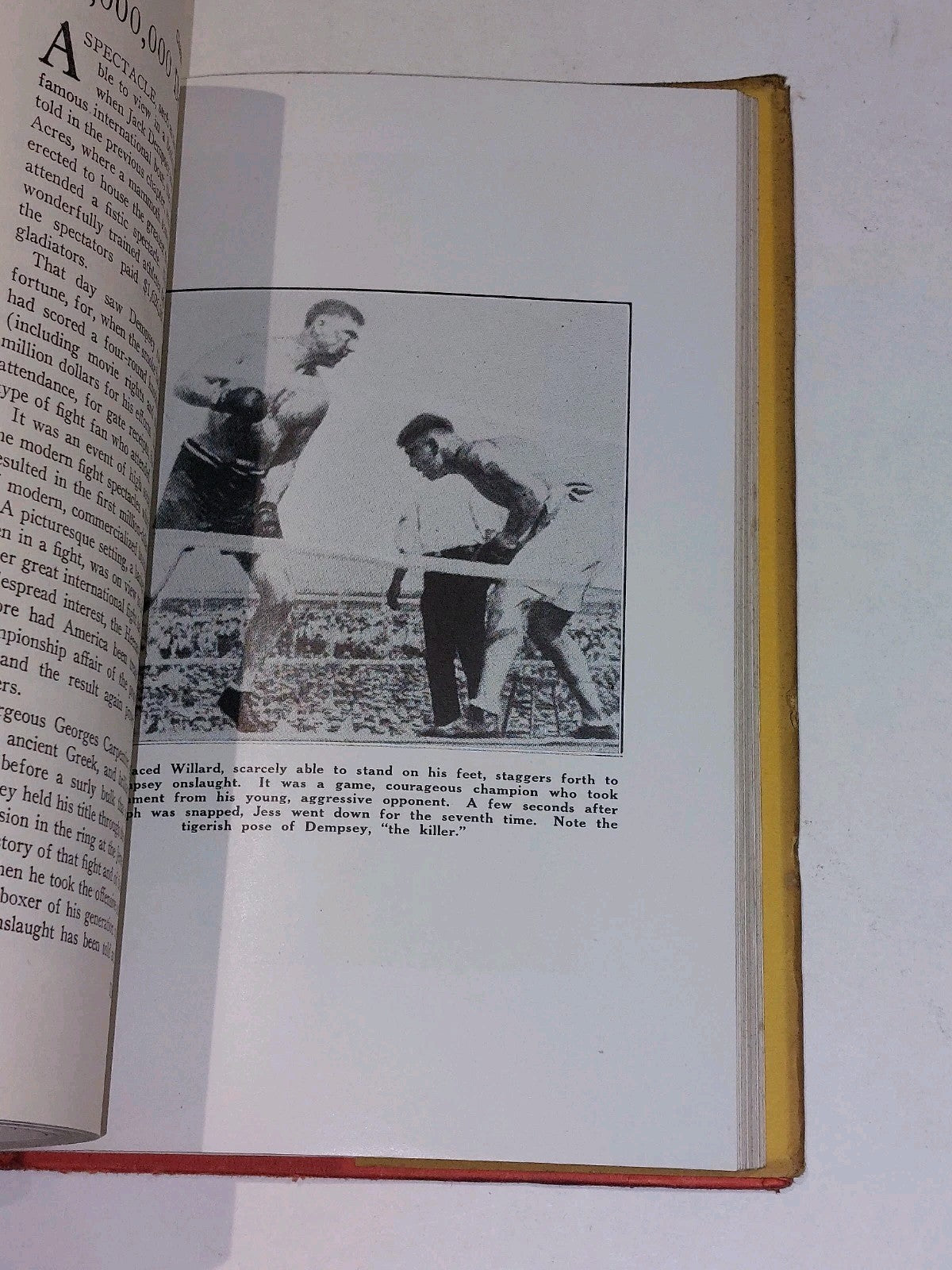 Jack Dempsey the Idol Of Fistiana by Nat Fleischer (1936) 2nd Ed Hb Book7