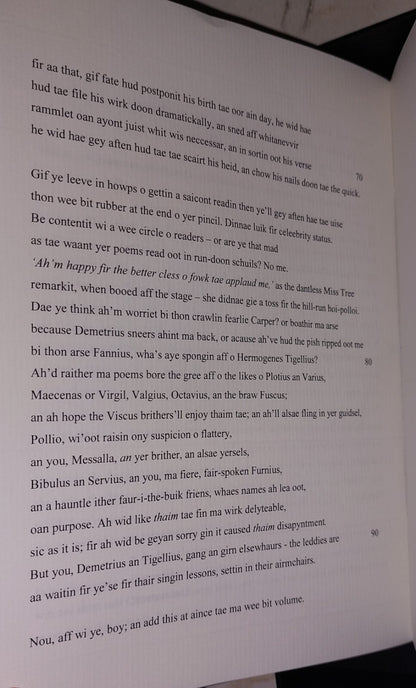 Rab Wilson 'Ye're There Horace. Limited Edition, Scots Poetry Collectable, Boxed19