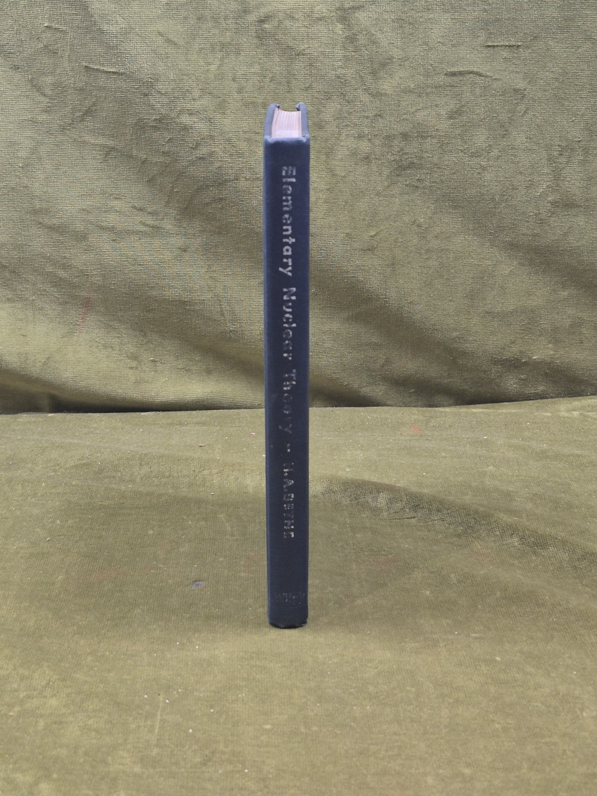 Elementary Nuclear Theory by H. A. Bethe - 1947 1st Print Pub. by John Wiley2