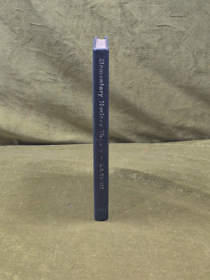 Elementary Nuclear Theory by H. A. Bethe - 1947 1st Print Pub. by John Wiley2