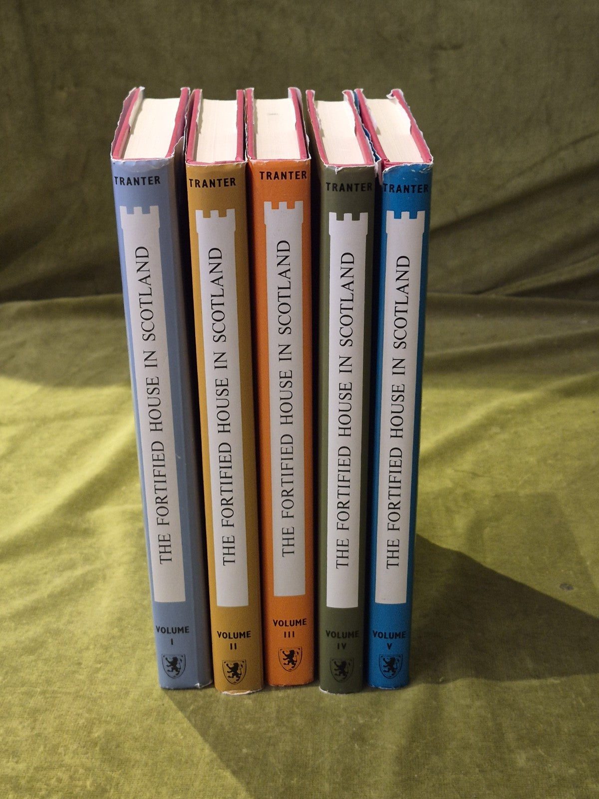 The Fortified House in Scotland Vols 1-5 - Nigel Tranter - Mercat Press 19864