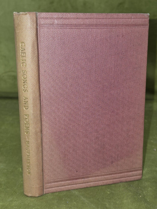 An Duanaire Donald Macpherson 1868 First Ed. Gaelic Songs and Poems0