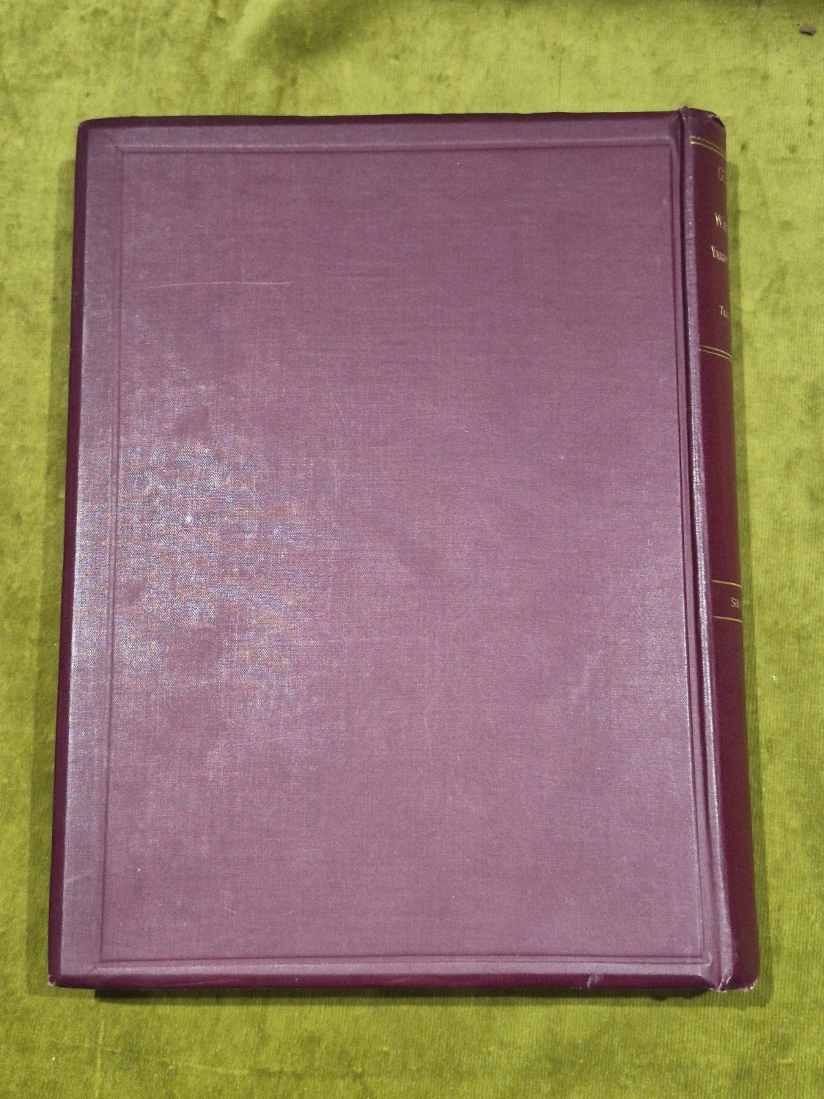 Glasgow: The Water Supply of the City by Sir James Marwick (1901) 1st Ed Hb Book2