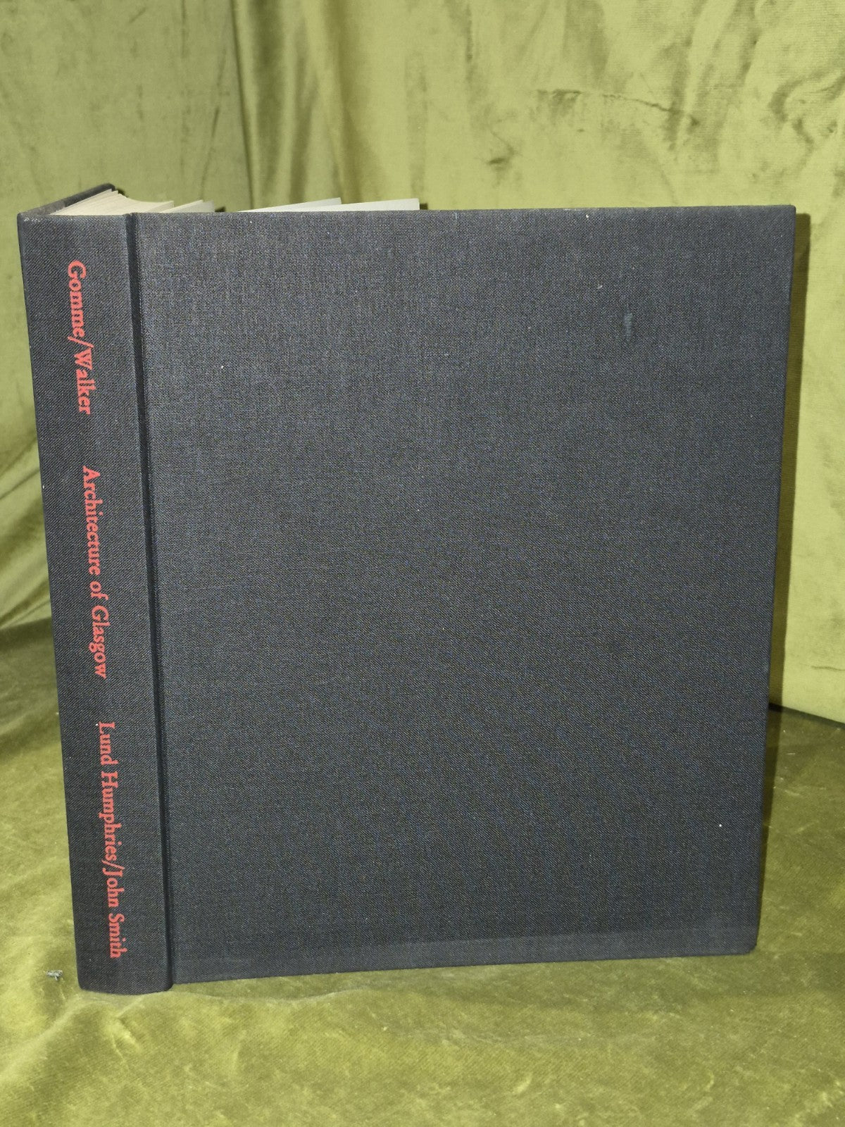 Architecture of Glasgow (1987) Andor, Walker, David Gomme Hardback2