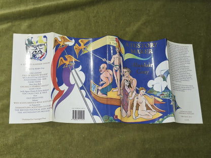 Alasdair Gray A History Maker First Edition SIGNED 1994 Hardback3