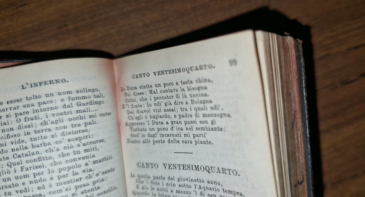 Dante La Divina Commedia (1901) Miniature Book11