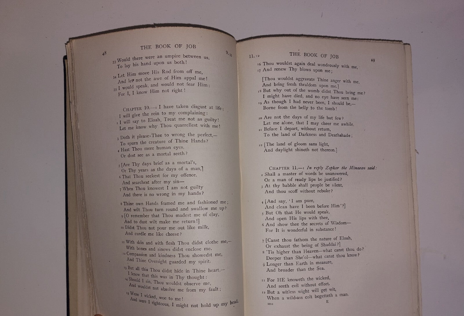 The Book Of Job Revised Text And Version By C J  Ball 19223