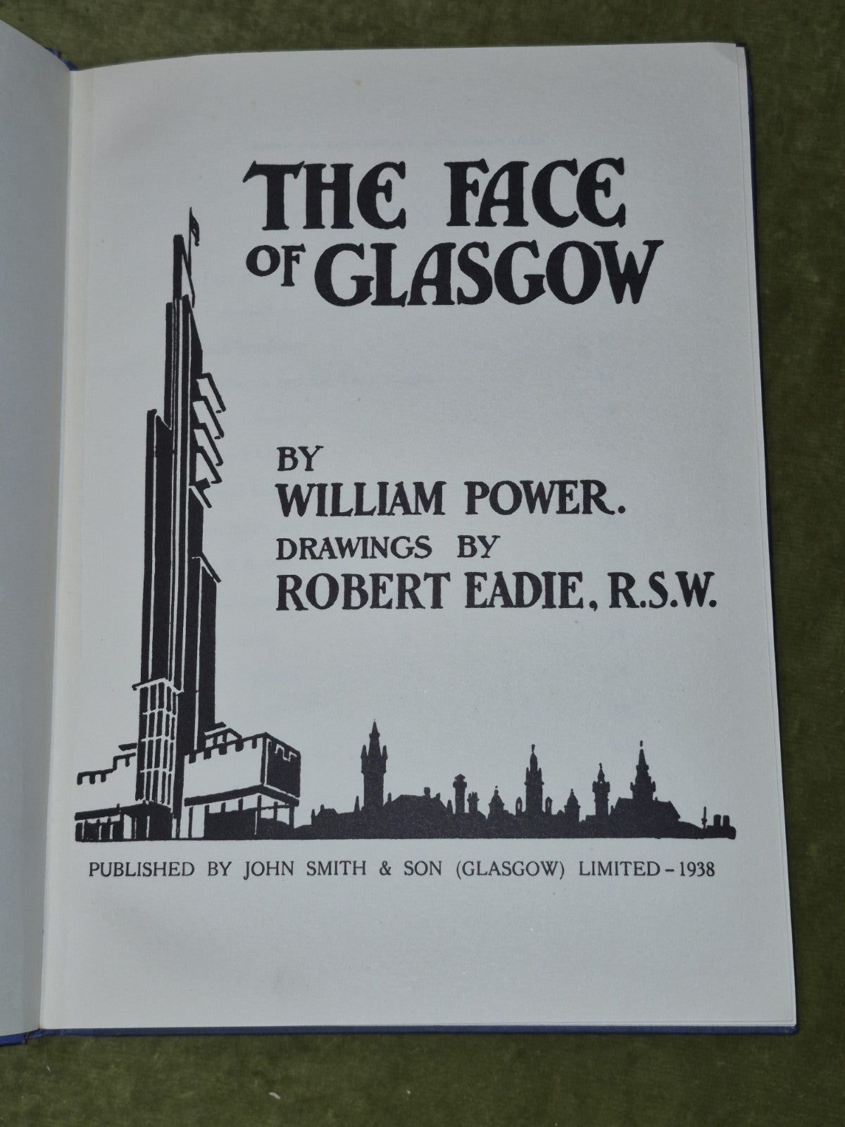 The Face of Glasgow Robert Eadie William Power 1938 4