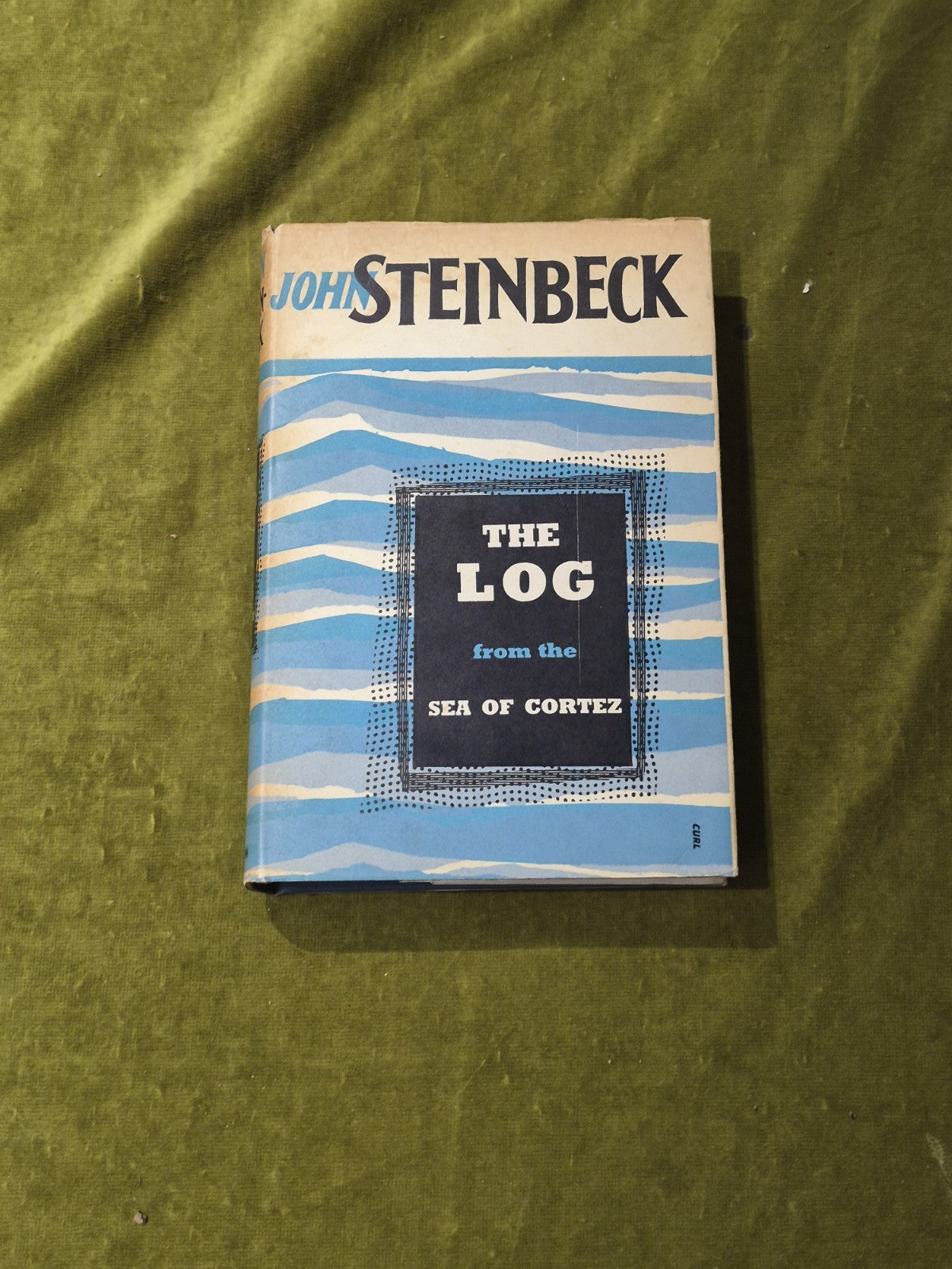 The Log from the Sea of Cortez - John Steinbeck 1st UK Ed H BDJ 19580