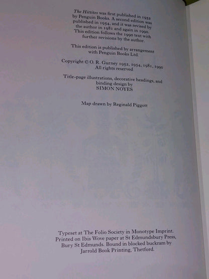 Folio Society  Empires of the Ancient Near East Egypt, Persia, Babylon, 4 VOL9