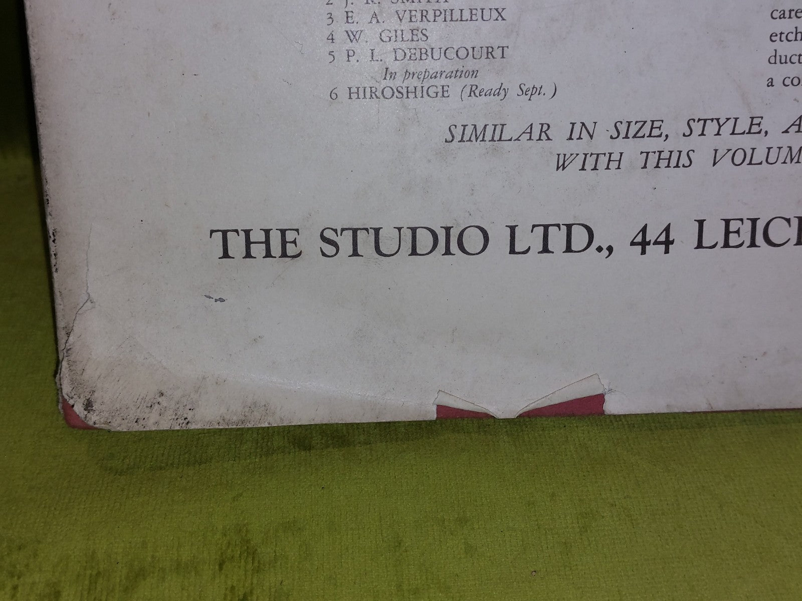 Famous WaterColour Painters, Thomas Rowlandson The Studio Ltd 1st Ed HB DJ 19293