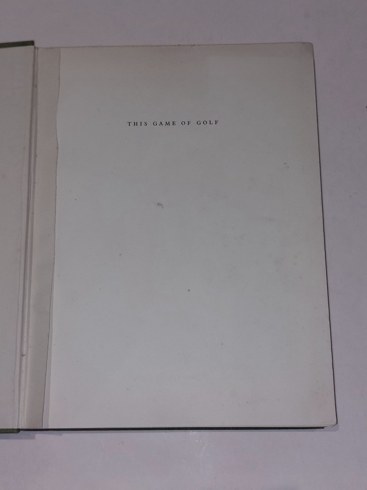 This Game of Golf by Henry Cotton 1949 5th Impression Hardback Book2
