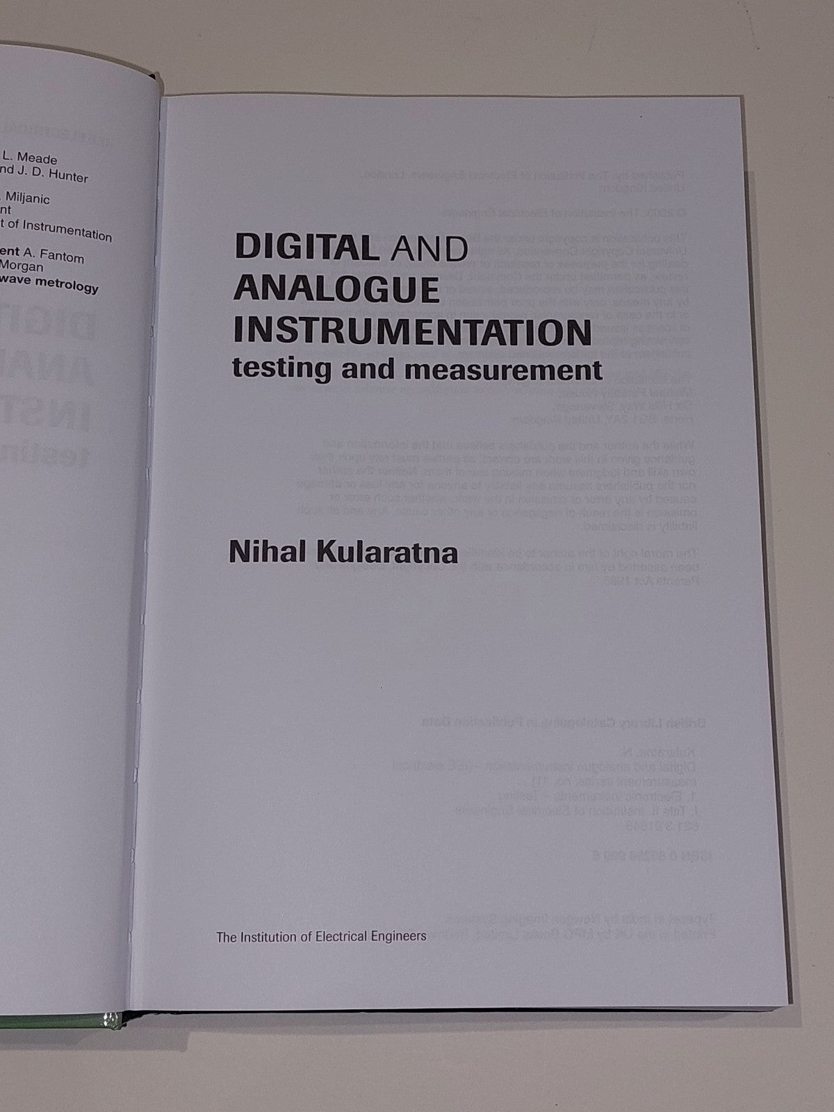 Digital and Analogue Instrumentation Testing And Measurement by Nihal Kularatna 3