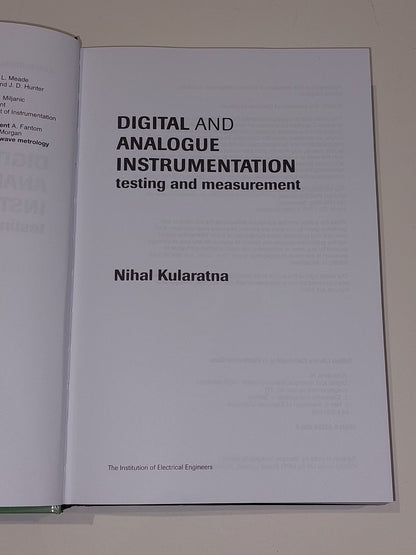Digital and Analogue Instrumentation Testing And Measurement by Nihal Kularatna 3