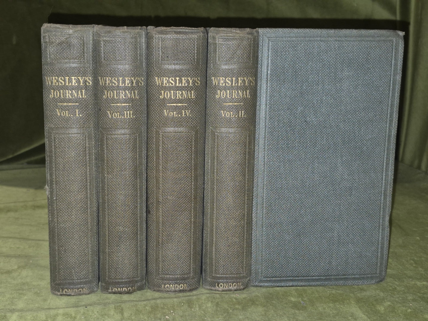 The Journal Rev John Wesley 1864 Complete Set 0