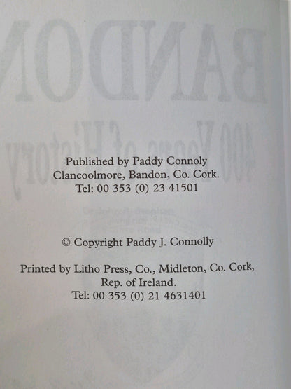 400 Years Of History Bandon Paddy Connolly 20044