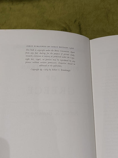 The Philosophers Of Greece By Robert Brumbaugh (1966) [George Allen & Unwin] Hb4