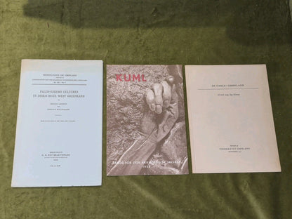 Kuml, Paleo-Eskimo Cultures in Disko Bugt, De Gamle I Gronland (1957)0