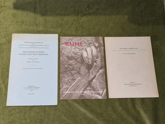 Kuml, Paleo-Eskimo Cultures in Disko Bugt, De Gamle I Gronland (1957)0