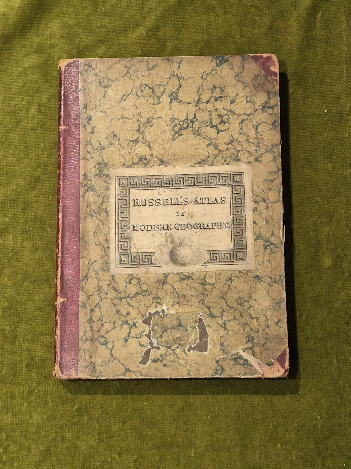J.C. Russell's General Atlas of Modern Geography - Baldwin & Cradock HB0