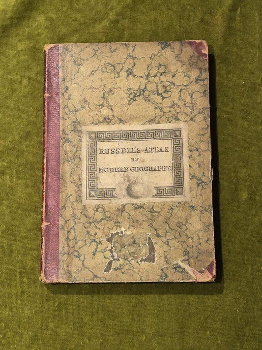 J.C. Russell's General Atlas of Modern Geography - Baldwin & Cradock HB0