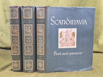 Scandinavia Past and Present 1959 ANKRONE 3 Volume Set0