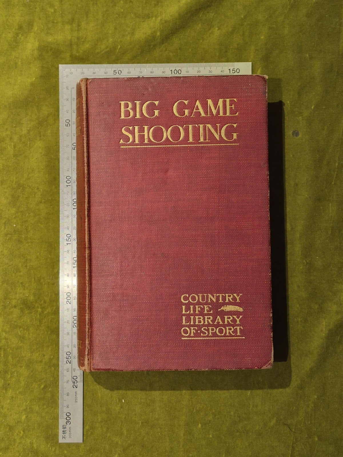 BIG GAME SHOOTING VOL 2 - HORACE HUTCHINSON  COUNTRY LIFE LIBRARY OF SPORT BOOK3