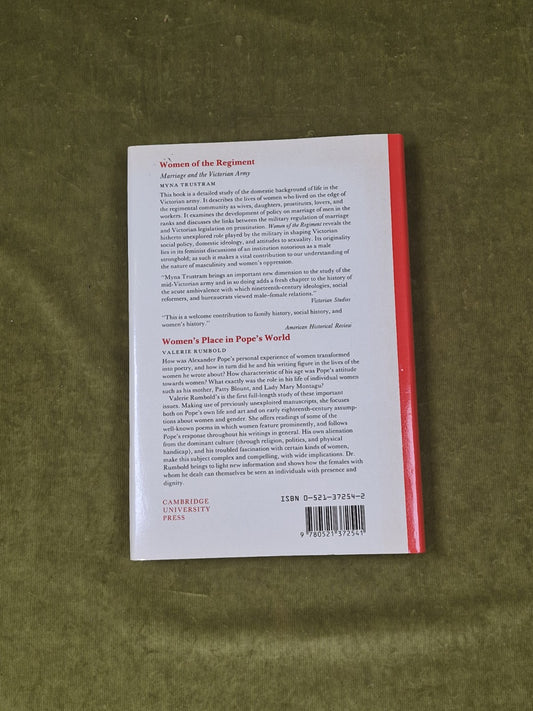Warrior Women and Popular Balladry, 1650-1850 by Dianne Dugaw , Cambridge 19891
