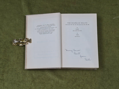 The Grapes of Wrath John Steinbeck Hardcover Viking Press 19395