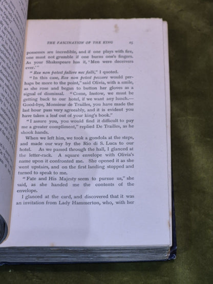 BOOTHBY, GUY (1867-1905) The fascination of the king / Guy Boothby ; illustrated5