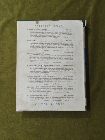 The Native Pinewoods of Scotland - H. M Steven & A. Carlisle, 1st HB DJ 19591