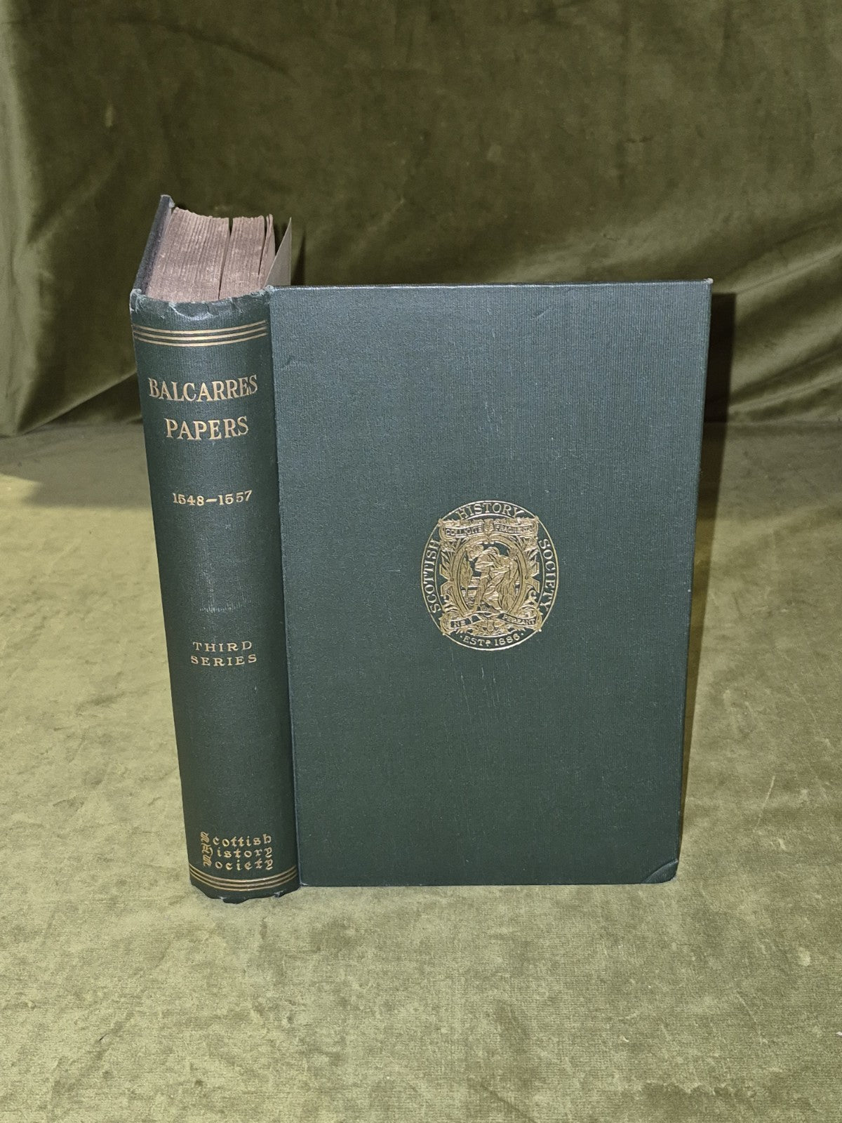 Foreign Correspondence With Marie De Lorraine, Queen of Scotland 1925 Hardback0