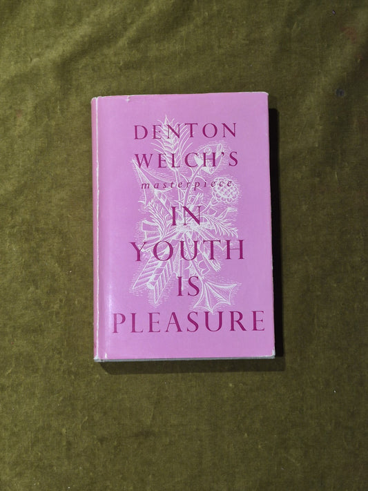 In Youth is Pleasure - Denton Welch , Vision 1958 reprint HB DJ0