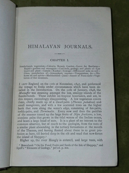 Himalayan Journals (c. 1890) Joseph Dalton Hooker Grand Colloseum Warehouse5