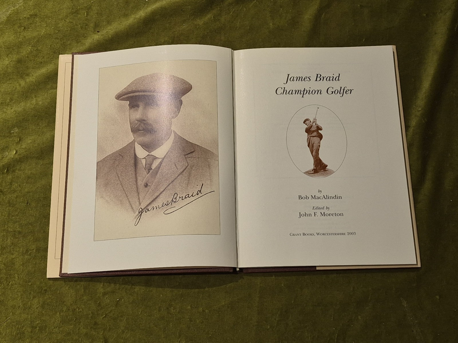 James Braid Champion Golfer - Bob Macalindin Limited- 117 of 6254