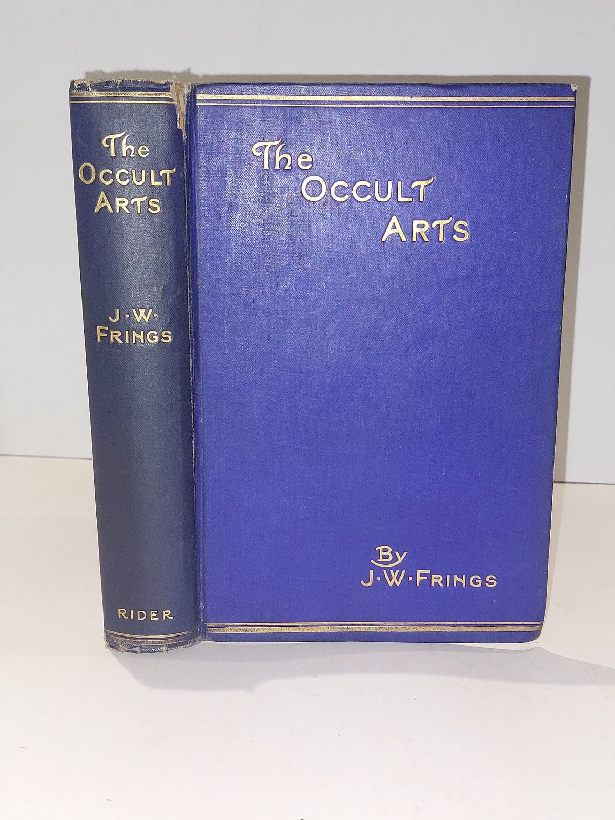 The Occult Arts By J W Frings (1913) 1st Ed Hb Book0