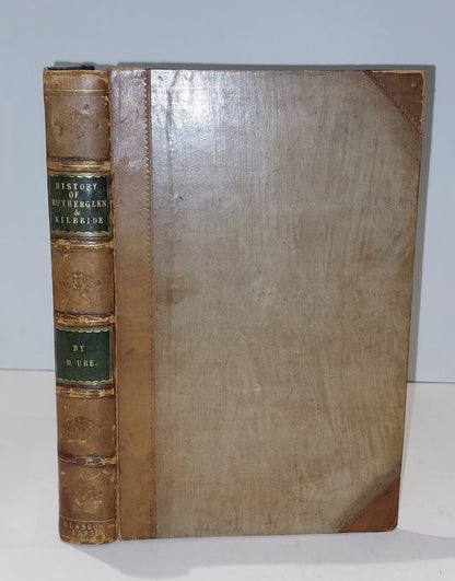 The History Of Rutherglen And East-Kilbride By David Ure (1793) Hb Book0