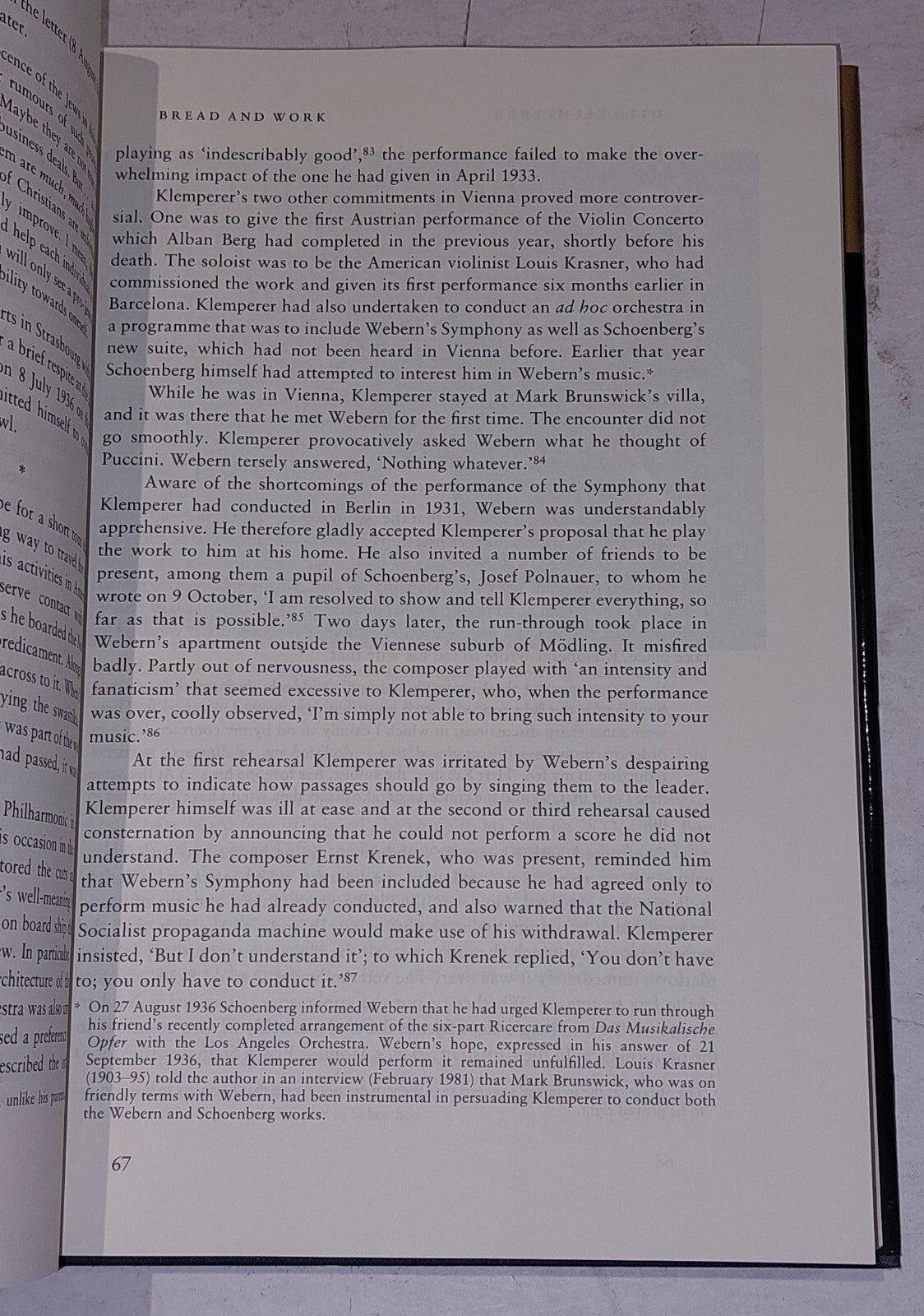 Otto Klemperer: Volume 2: 19331973 by Peter Heyworth (Hardcover, 1996)5